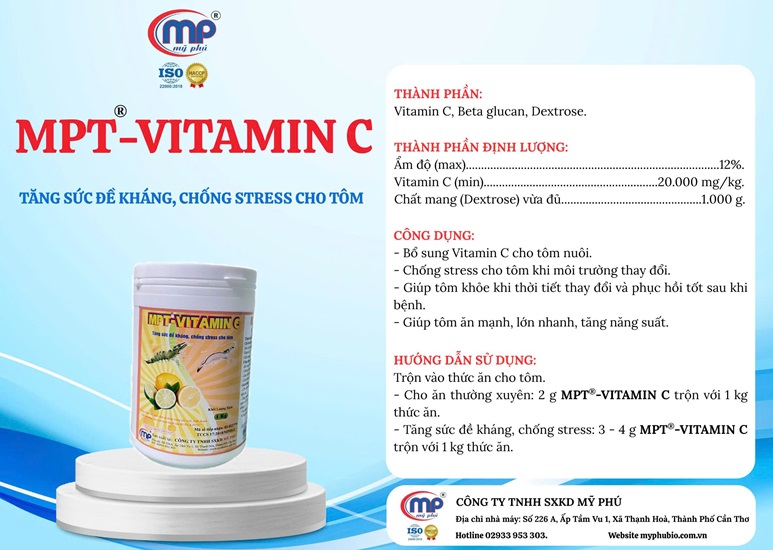 MPT-VITAMIN C Tăng sức đề kháng, chống stress